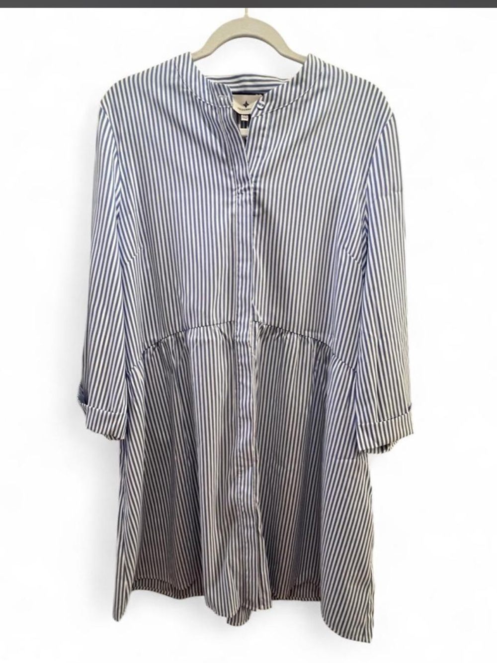 Tuckernuck Striped Blue and White Women’s Shirt Dress